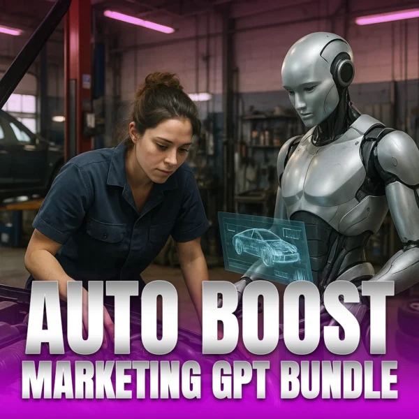Auto Dig Boost Auto Boost GPT Bundle for Auto Repair Shops | Rich Girls Academy AI Tools