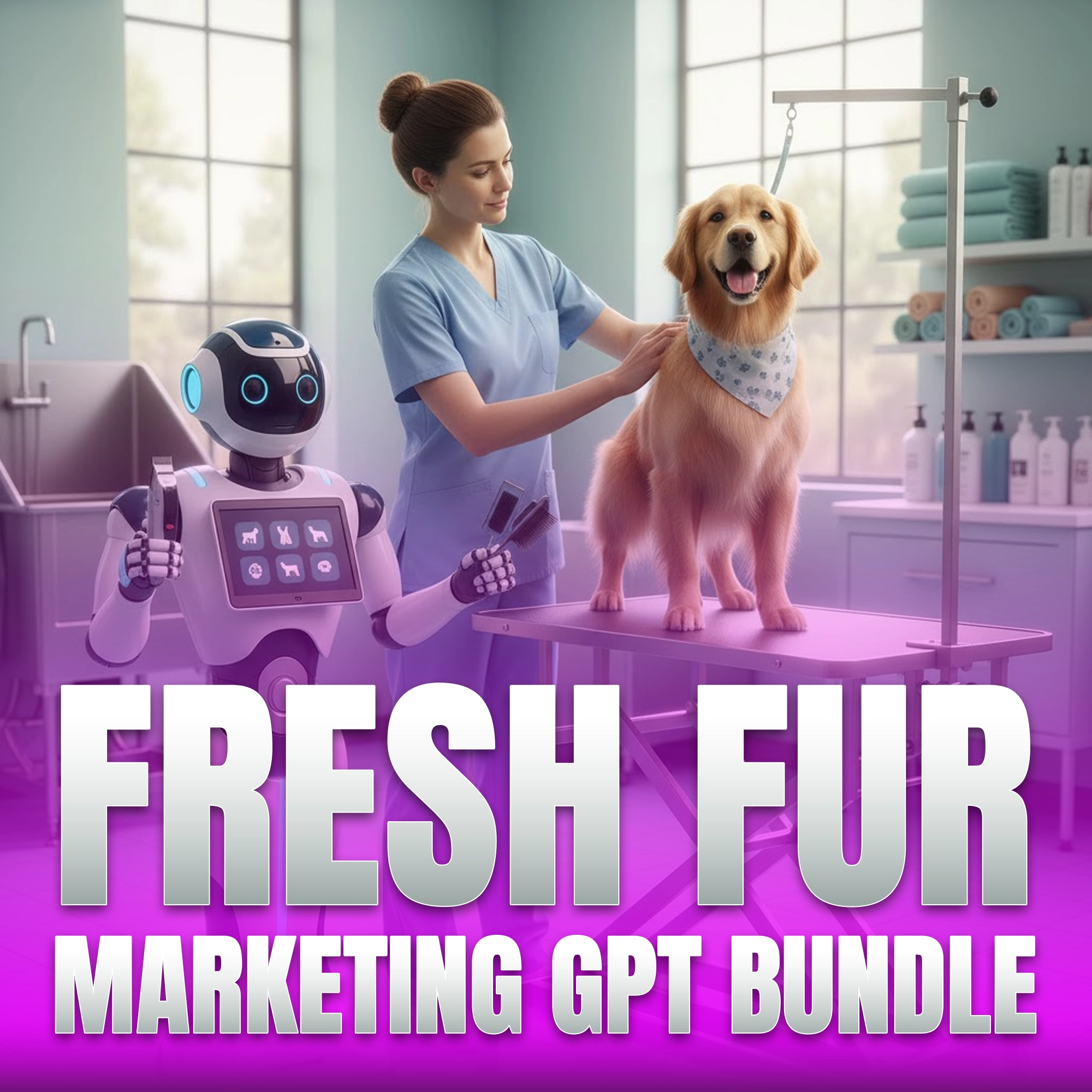 Fresh Fur Marketing GPT Bundle for Pet Groomer copy