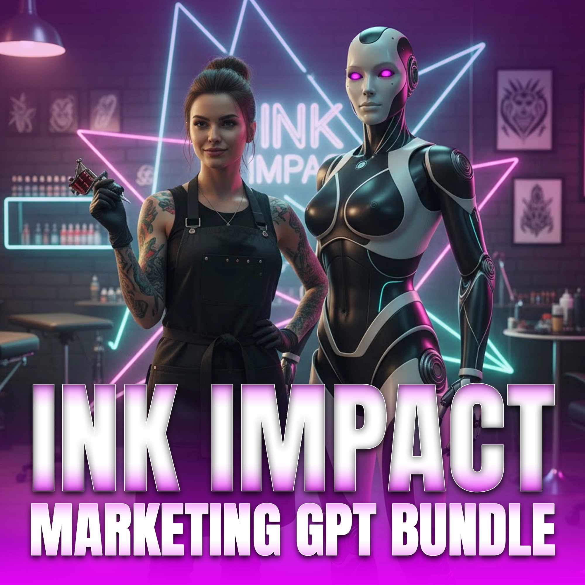 Ink Impact Marketing GPT Bundle for Tattoo Studio copy