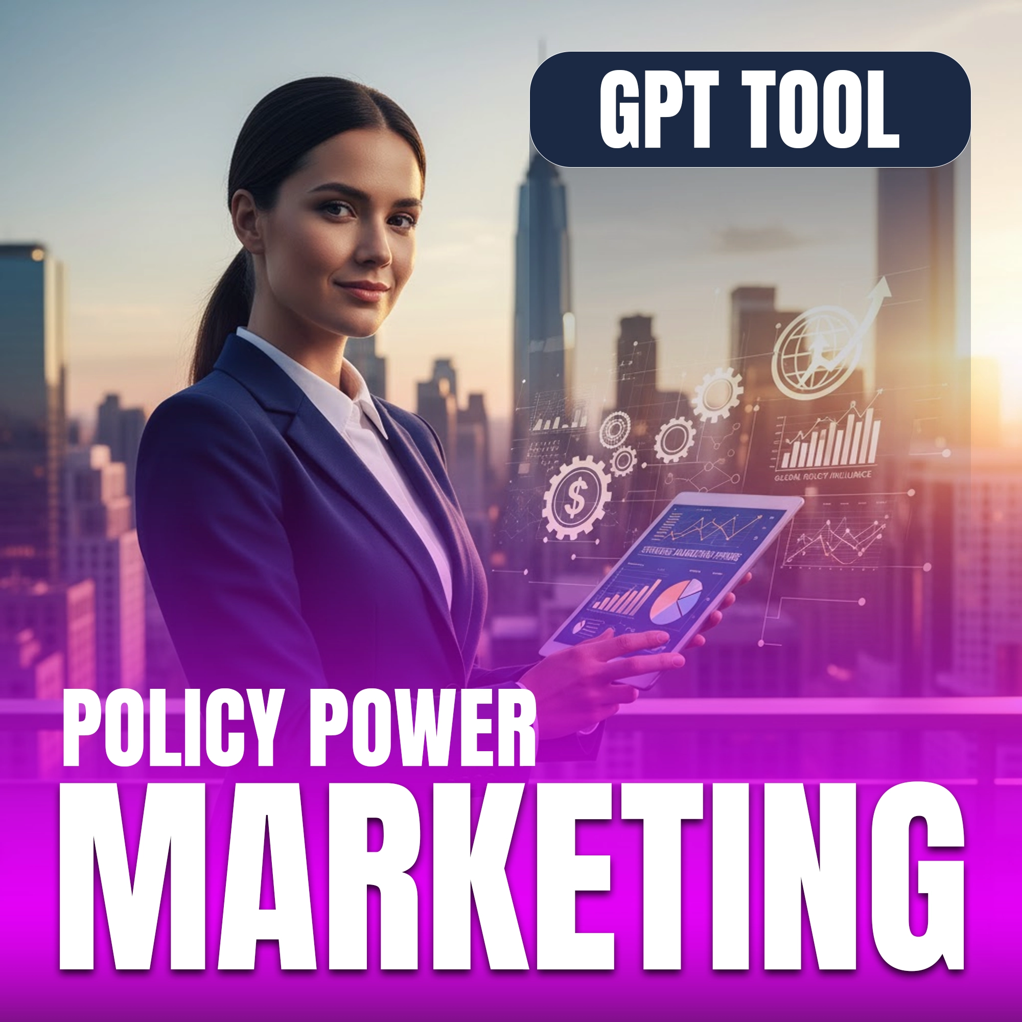 Policy Power Marketing GPT Bundle for Insurance Agent copy