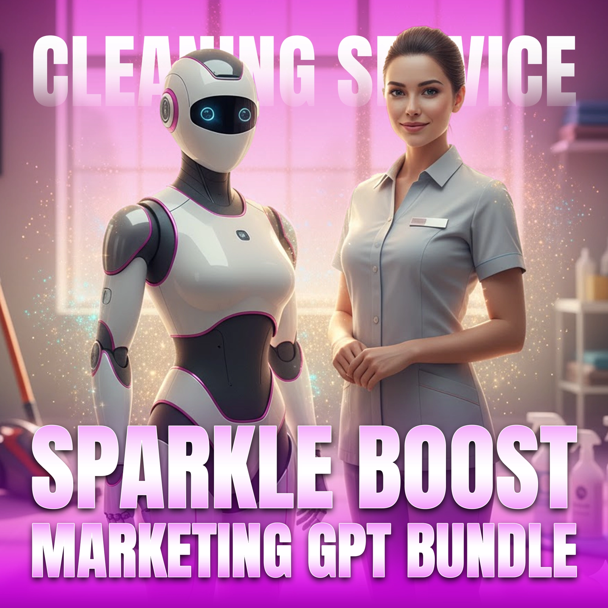 Sparkle Boost Marketing GPT Bundle for Cleaning Service copy